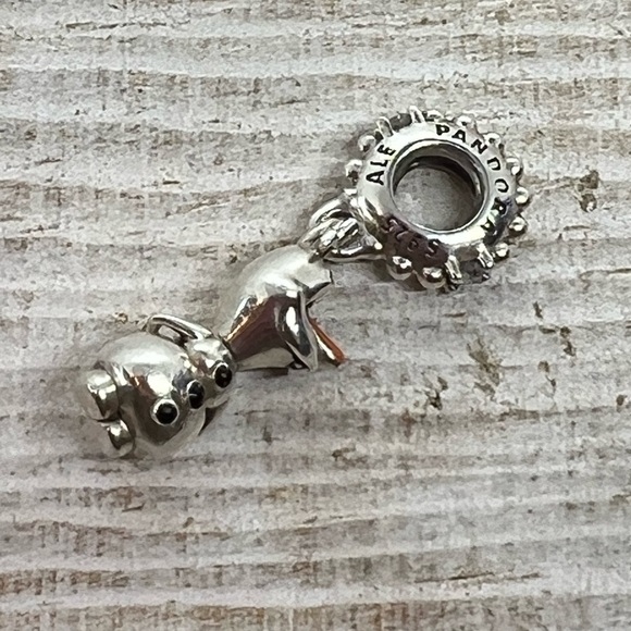 PANDORA Authentic Snake & Bangle BRACELETS Plus 5 RETIRED PANDORA CHARMS Disney - Picture 11 of 14